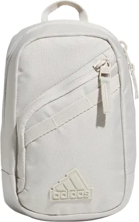 adidas Prime Mini Sling Crossbody Bag, Small Size for Festivals and Travel, Wonder Alumina Grey, OSFA