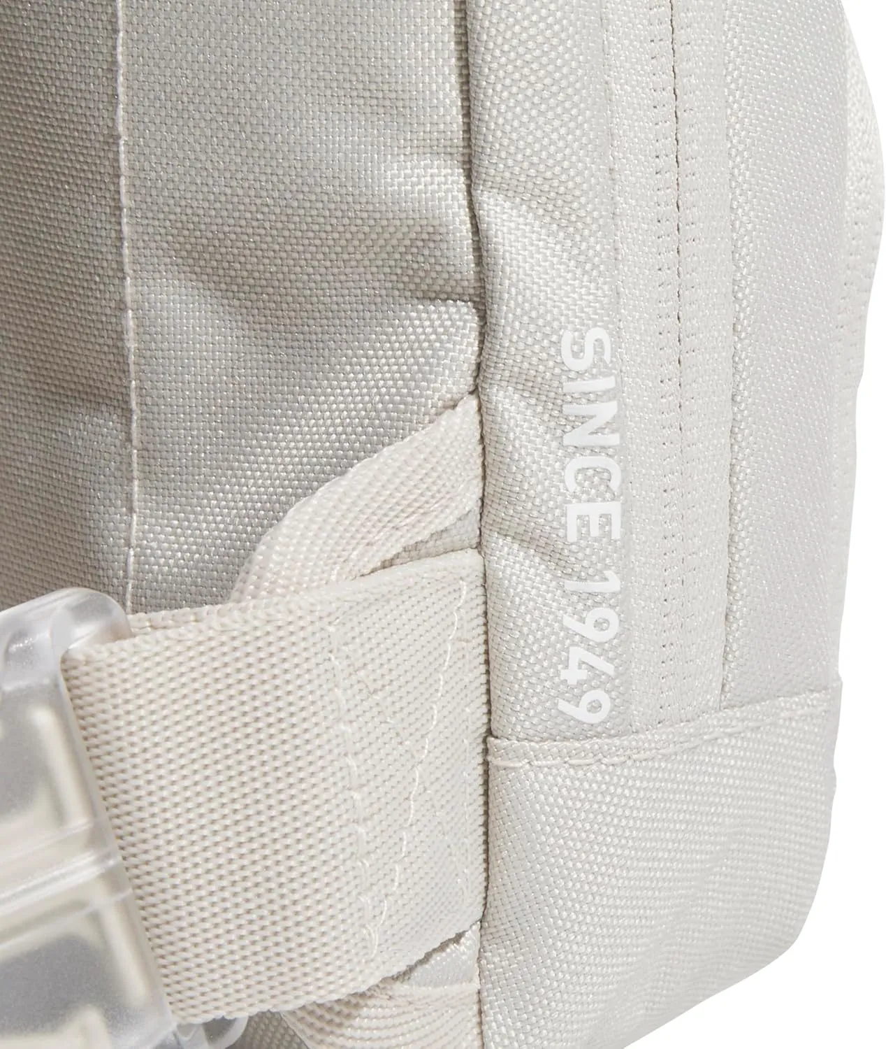 adidas Prime Mini Sling Crossbody Bag, Small Size for Festivals and Travel, Wonder Alumina Grey, OSFA