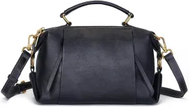 Genuine Leather Crossbody Bags for Women Wristlets Handbags Purse Small Satchel Clutch Shoulder Bag