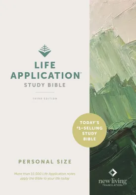 NLT Life Application Study Bible, Third Edition, Personal Size (Hardcover, Red Letter) Hardcover  September 9, 2025