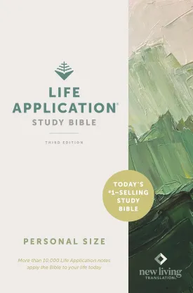 NLT Life Application Study Bible, Third Edition, Personal Size (Softcover, Red Letter) Paperback  September 9, 2025