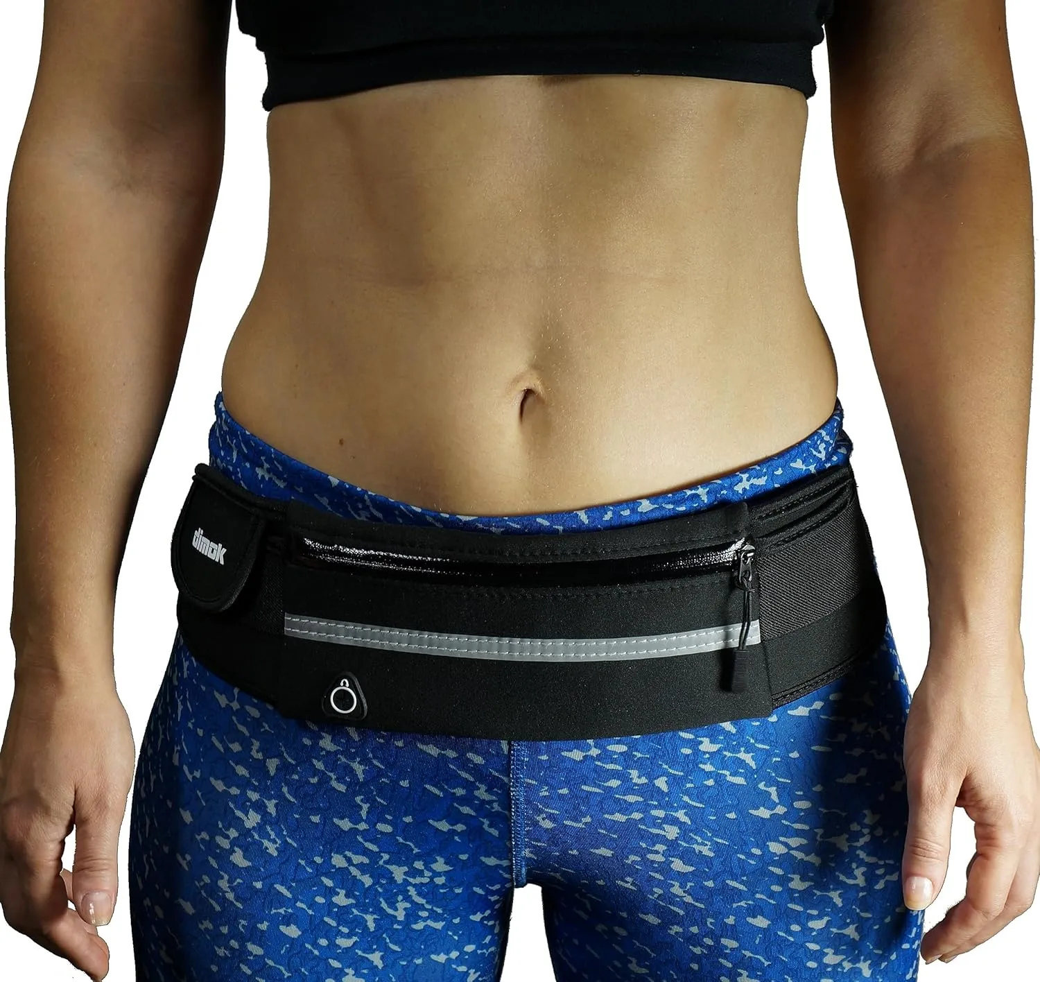 Running Belt Waist Pack - Water Resistant Runners Belt Fanny Pack for Hiking Fitness  Adjustable Running Pouch for Phones iPhone Android