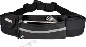 Running Belt Waist Pack - Water Resistant Runners Belt Fanny Pack for Hiking Fitness  Adjustable Running Pouch for Phones iPhone Android