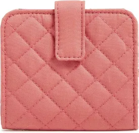 Vera Bradley Women's Cotton Finley Small Wallet with RFID Protection