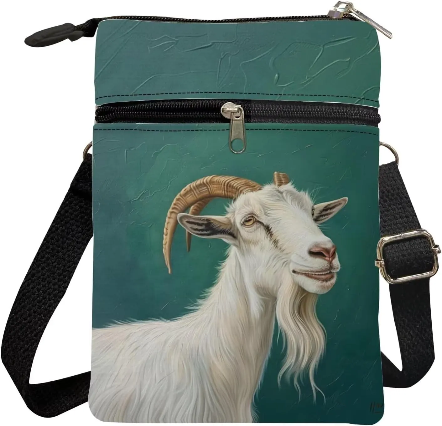 Xpyiqun Canvas Cross-body Bags for Women Small Cellphone Purse Shoulder Handbag