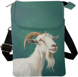 Xpyiqun Canvas Cross-body Bags for Women Small Cellphone Purse Shoulder Handbag